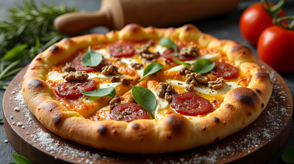 The Magic Pizza: A Burst of Traditional Flavors