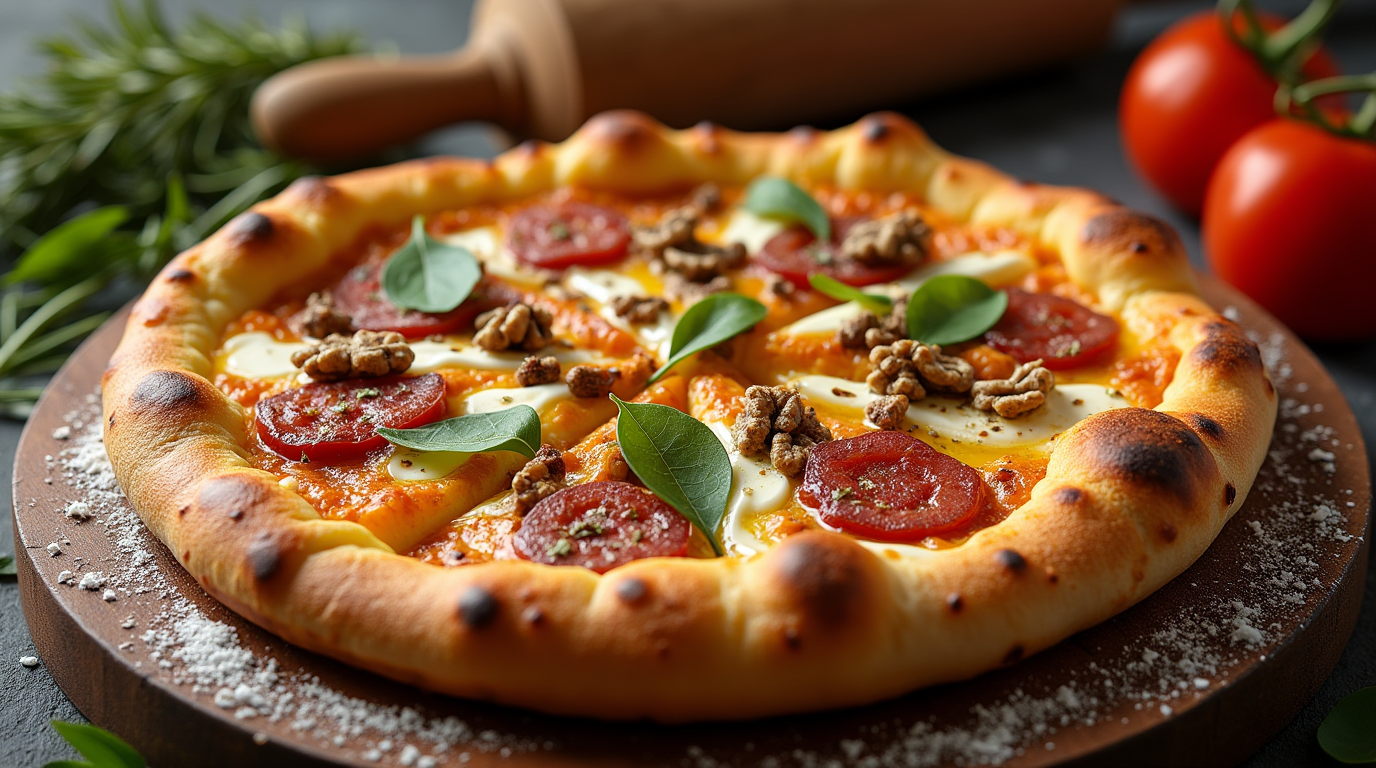 The Magic Pizza: A Burst of Traditional Flavors