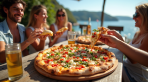 Mediterranean Sea Pizza: A Burst of Mediterranean Flavor