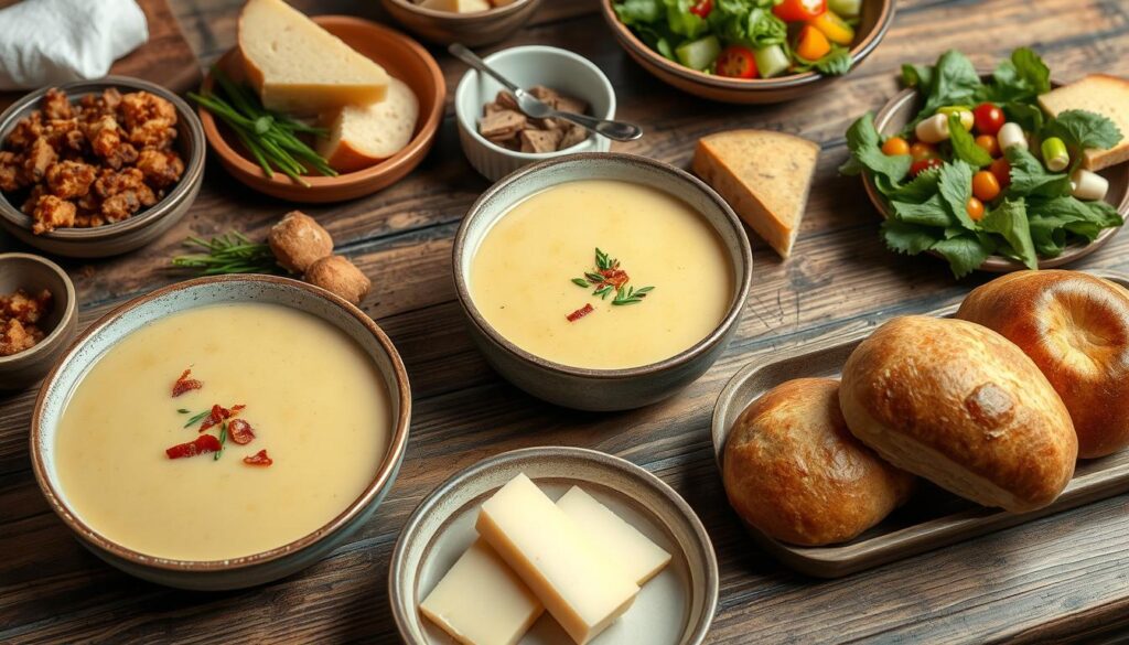 Potato soup pairings