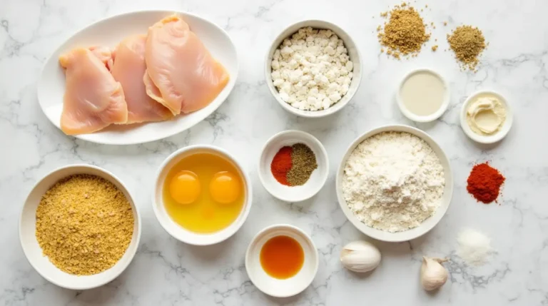 Essential Ingredients for Perfect Chicken Tenders"