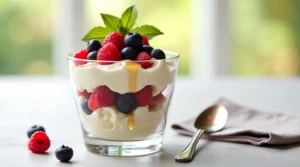 Healthy Cottage Cheese Breakfast Parfait"