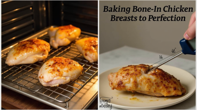 Baked Bone-In Chicken Breasts